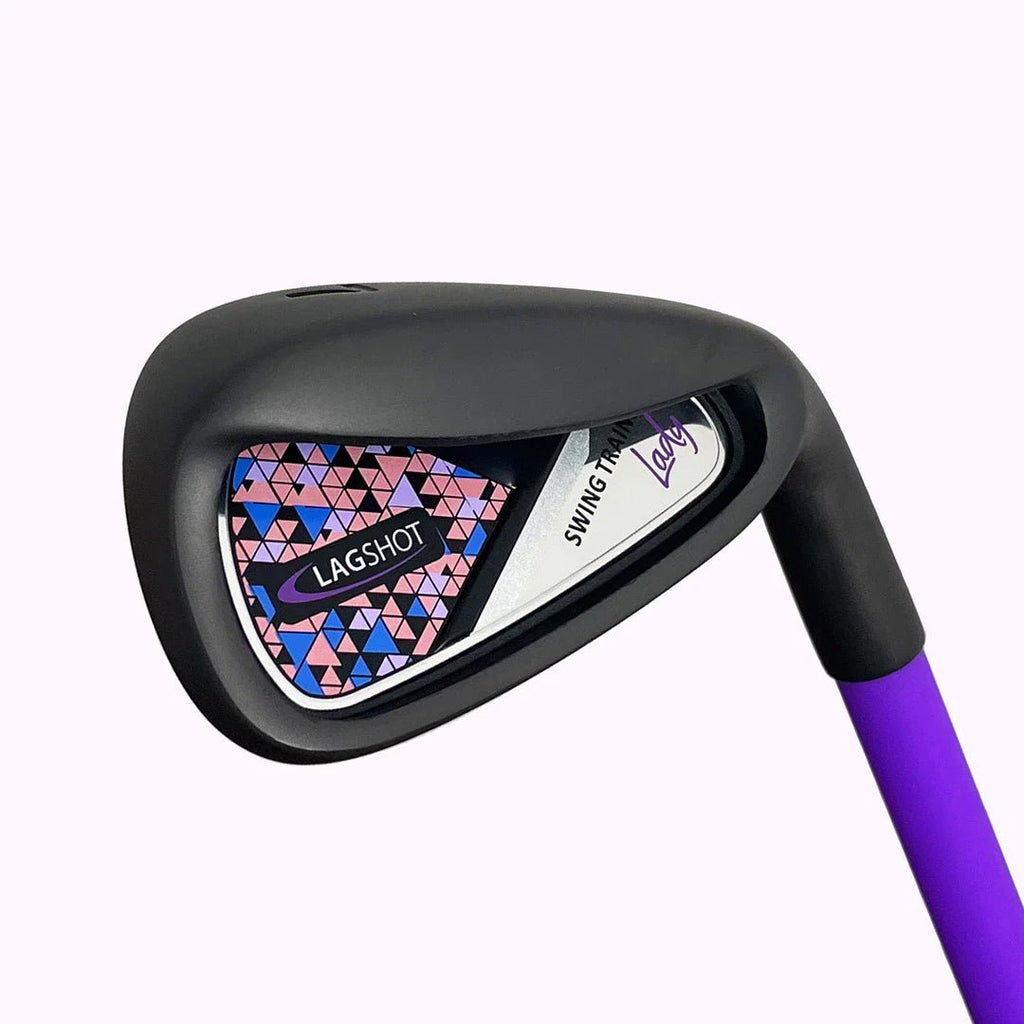 Lag Shot Lady™ 7 Iron - Black Girl Golf