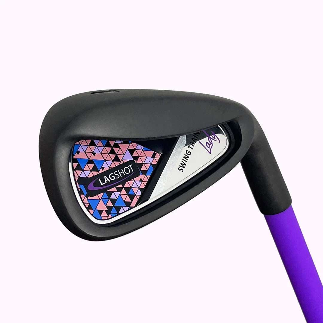 Lag Shot Lady™ 7 Iron - Black Girl Golf