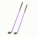 Lag Shot Lady 7 Iron + Wedge – Master Your Swing & Short Game - Black Girl Golf