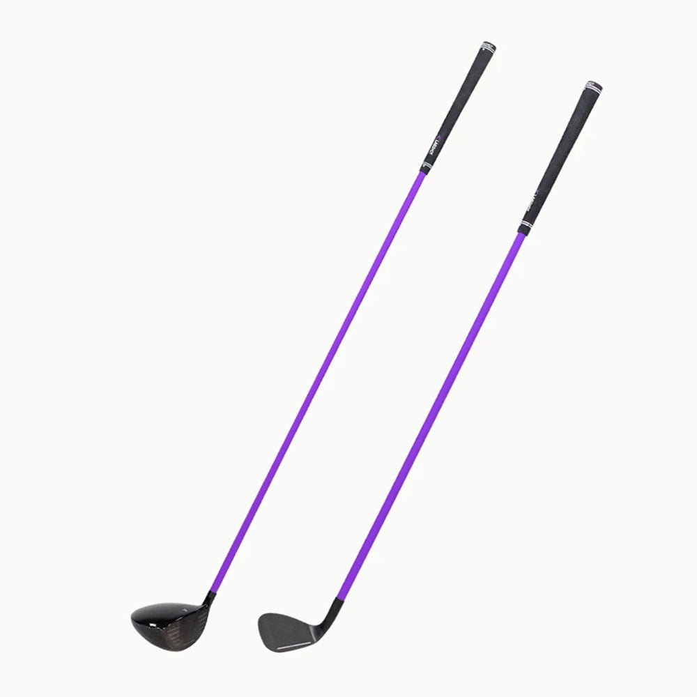 Lag Shot Lady Driver + 7 Iron – The Ultimate Swing Trainer Set for Women - Black Girl Golf