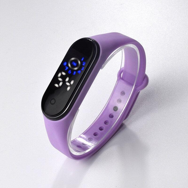 LED Electronic Boys Girls Watch Digital Silicone Wristwatch Fashion Casual Universal Watch Unisex Sport Watch Led Digital Silicone Strap Digital LED Sports Watch For Women Kids - Black Girl Golf