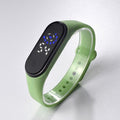 LED Electronic Boys Girls Watch Digital Silicone Wristwatch Fashion Casual Universal Watch Unisex Sport Watch Led Digital Silicone Strap Digital LED Sports Watch For Women Kids - Black Girl Golf