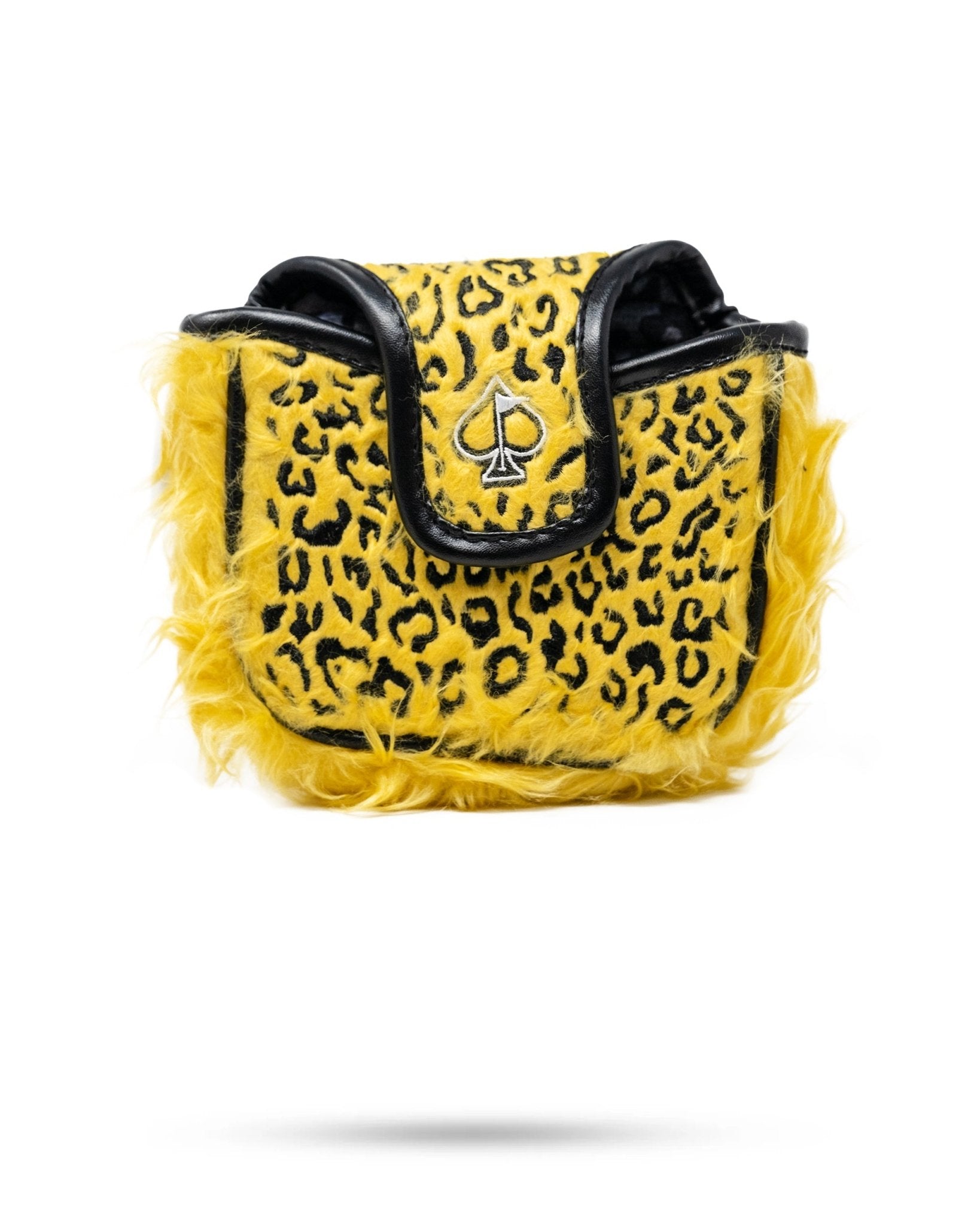 Leopard - Mallet Putter Cover - Black Girl Golf