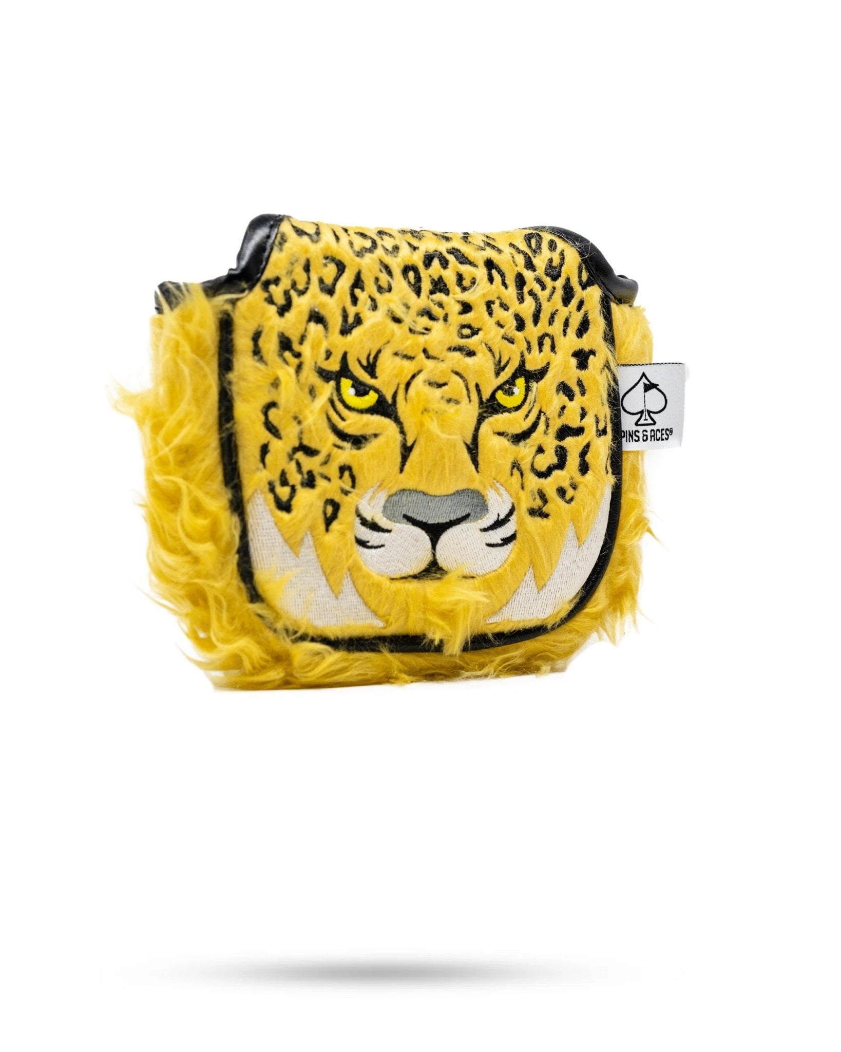 Leopard - Mallet Putter Cover - Black Girl Golf