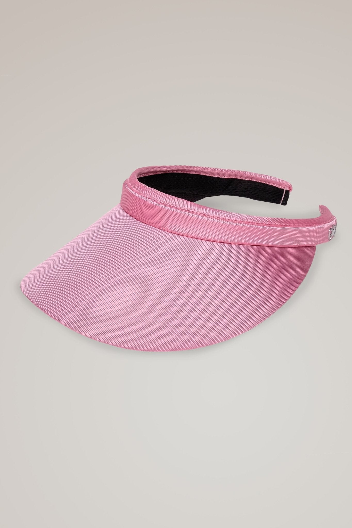 Light Pink Slide On Visor - Black Girl Golf