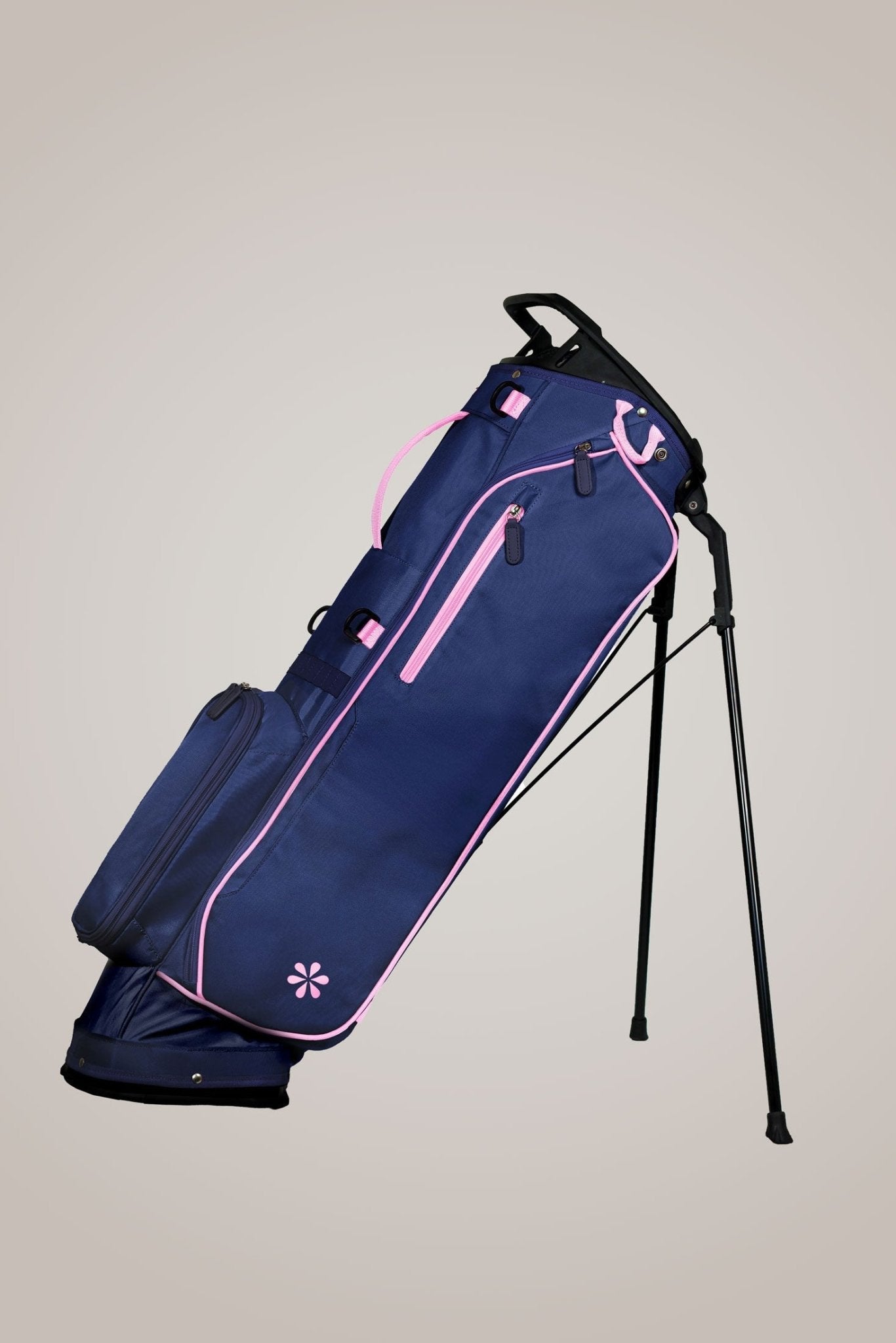 Lightweight Carry Stand Bag in Navy - Black Girl Golf