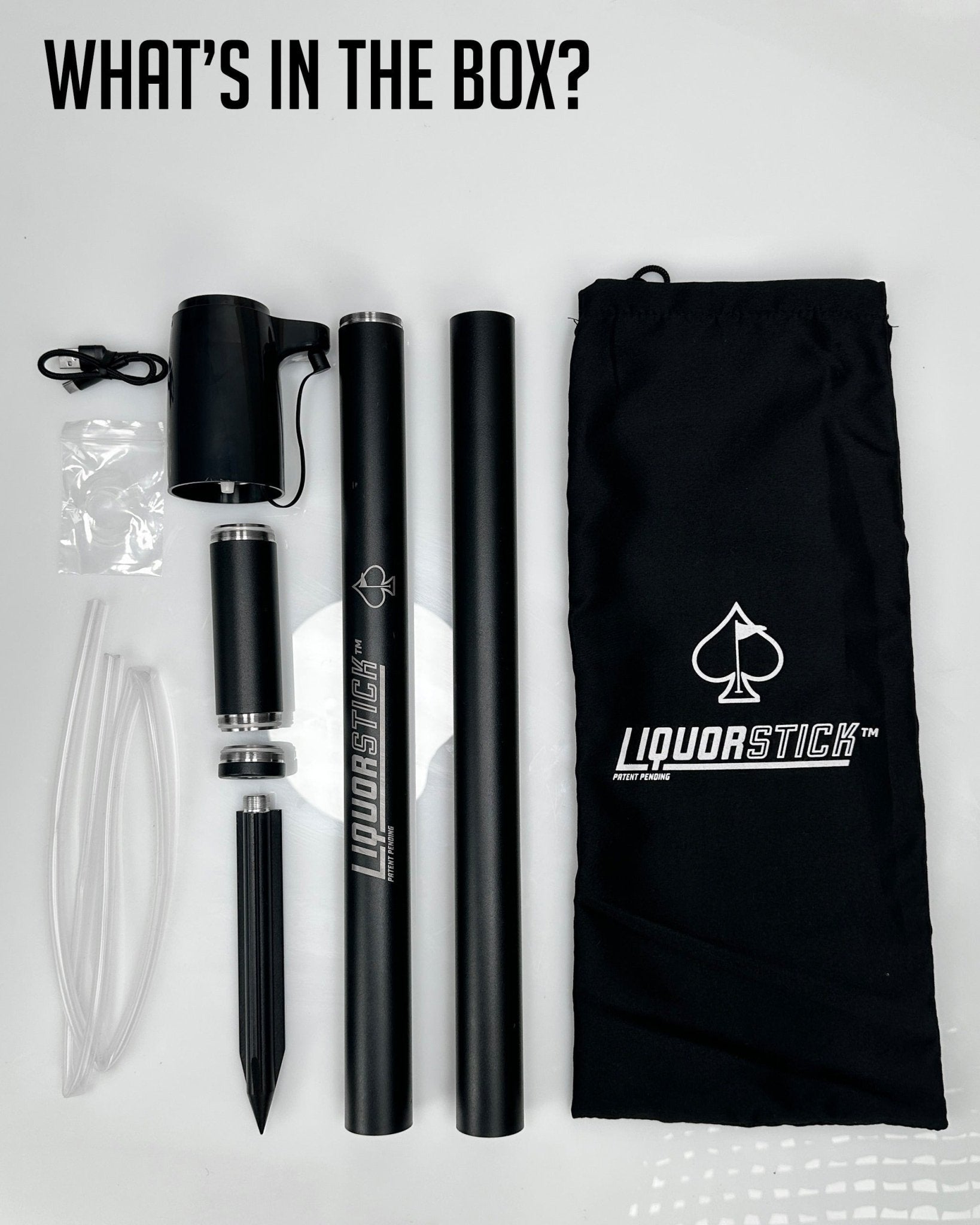 LiquorStick® 3.0 - Black - Black Girl Golf