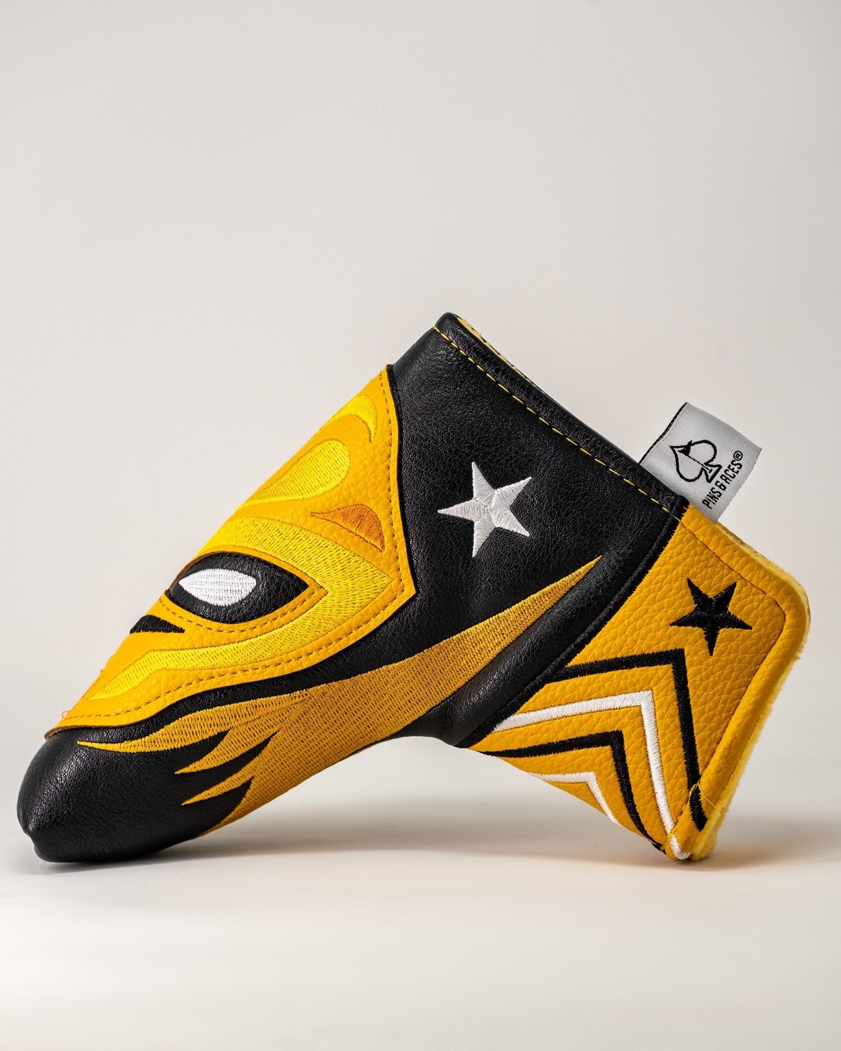 Lucha Libre Mask - Blade Putter Cover - Black Girl Golf
