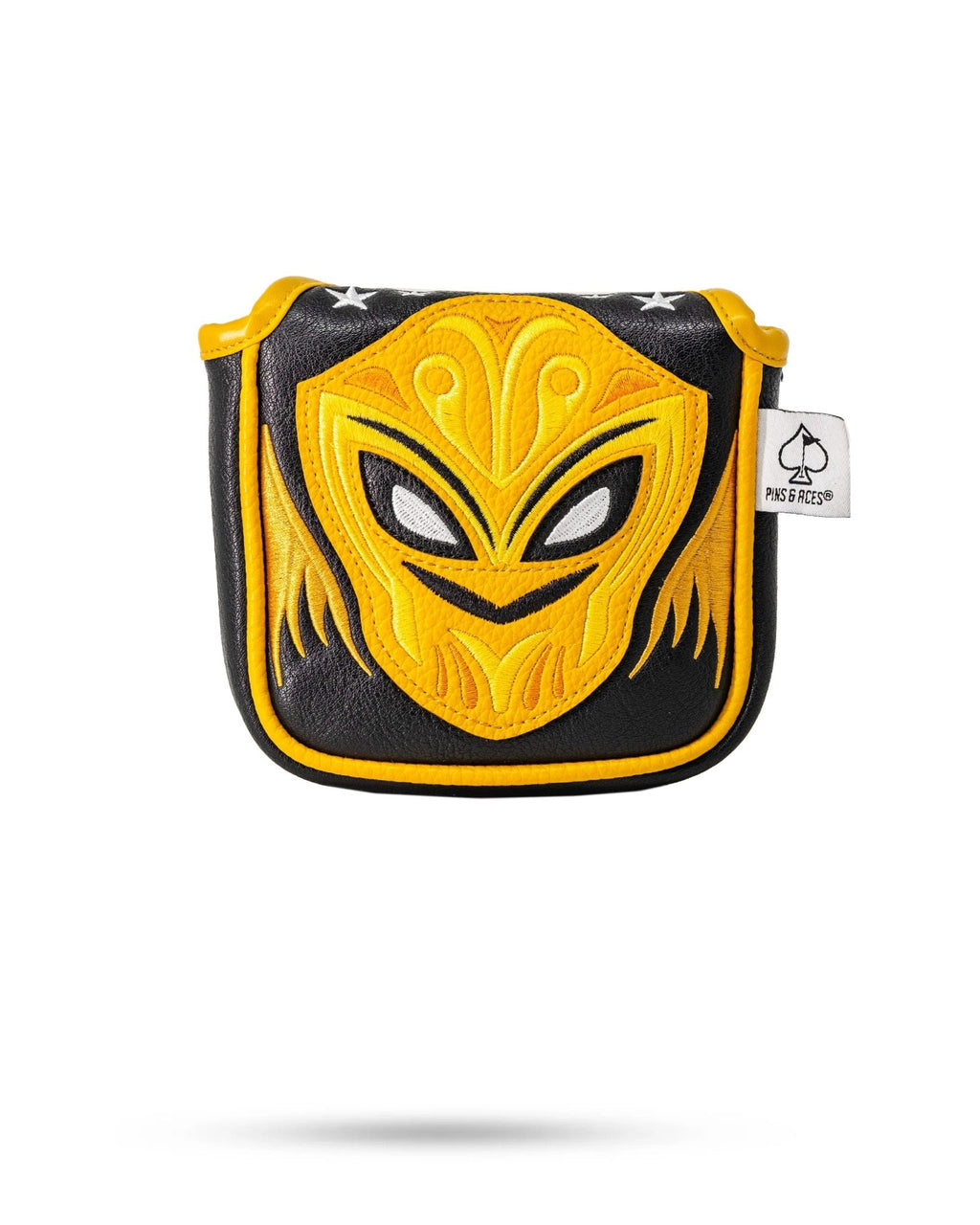 Lucha Libre Mask - Mallet Putter Cover - Black Girl Golf