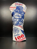 Lucky 100 Headcover - Black Girl Golf