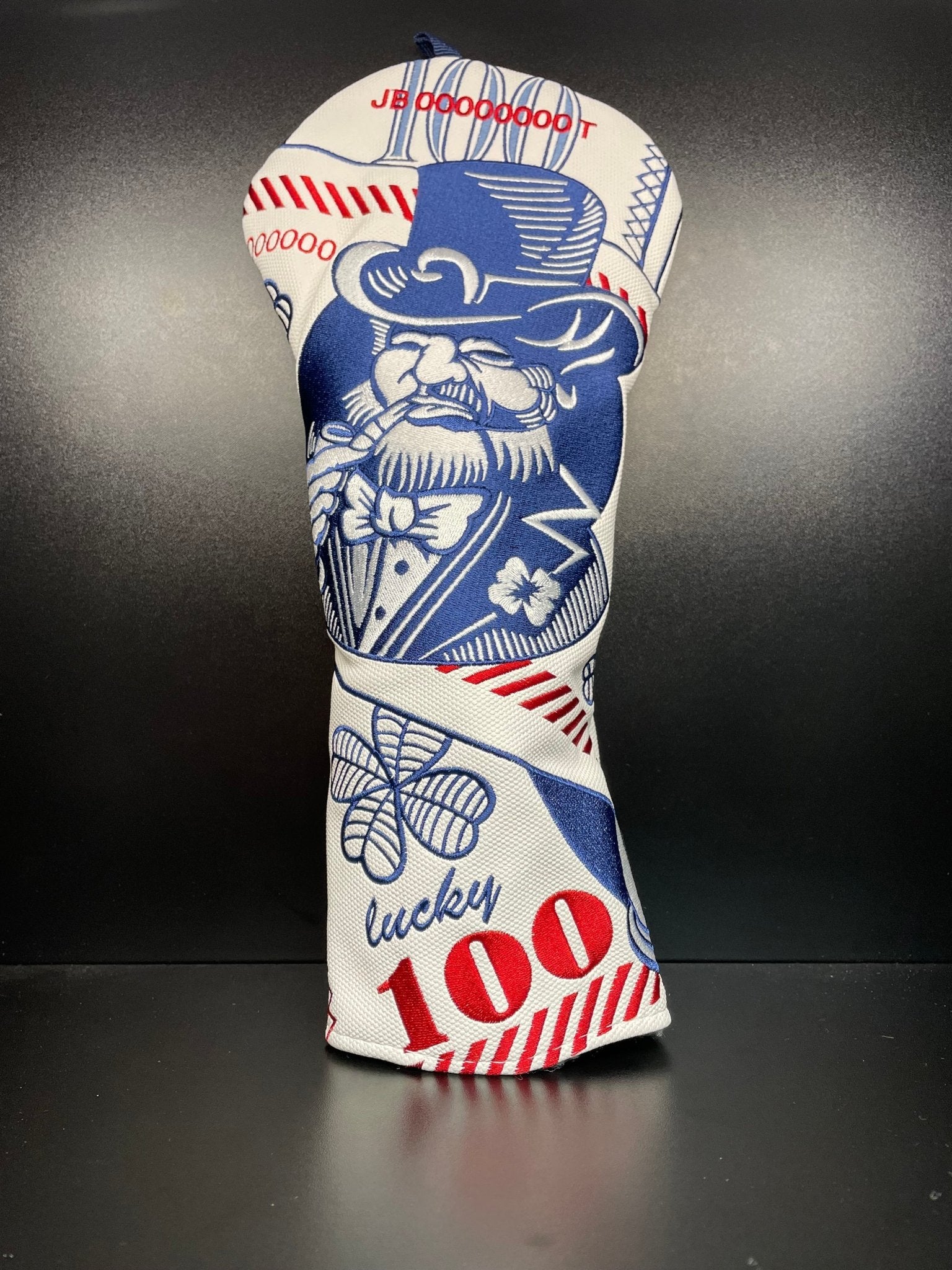 Lucky 100 Headcover - Black Girl Golf