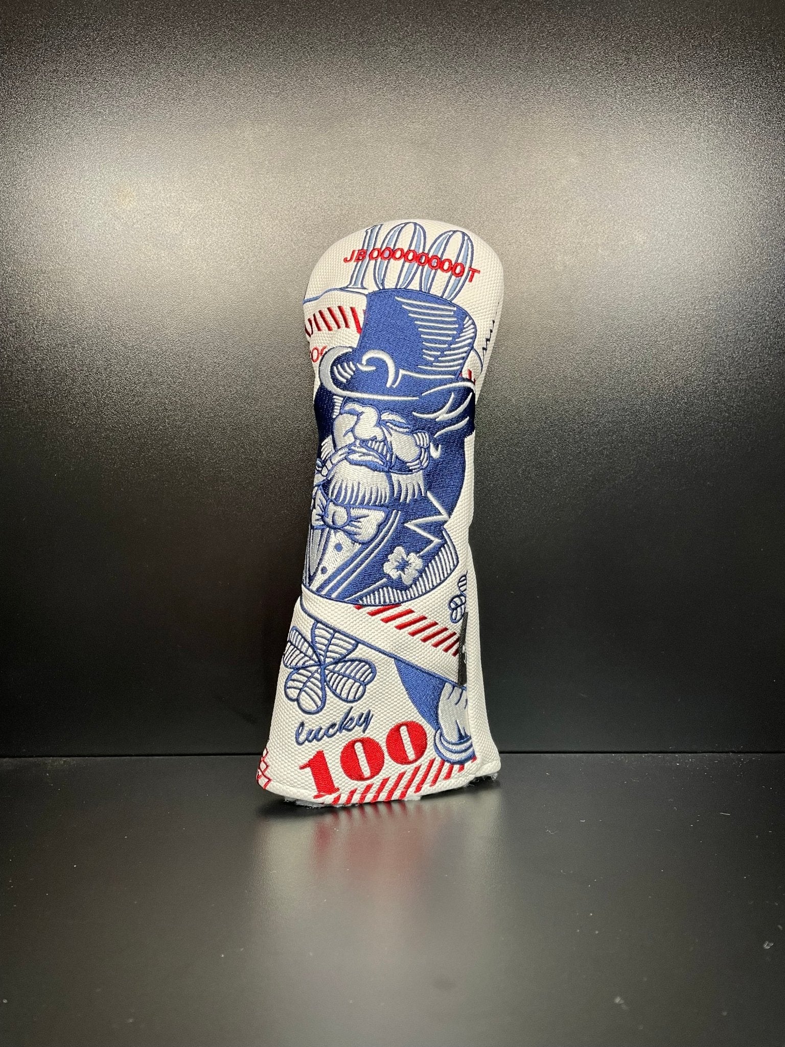 Lucky 100 Headcover - Black Girl Golf