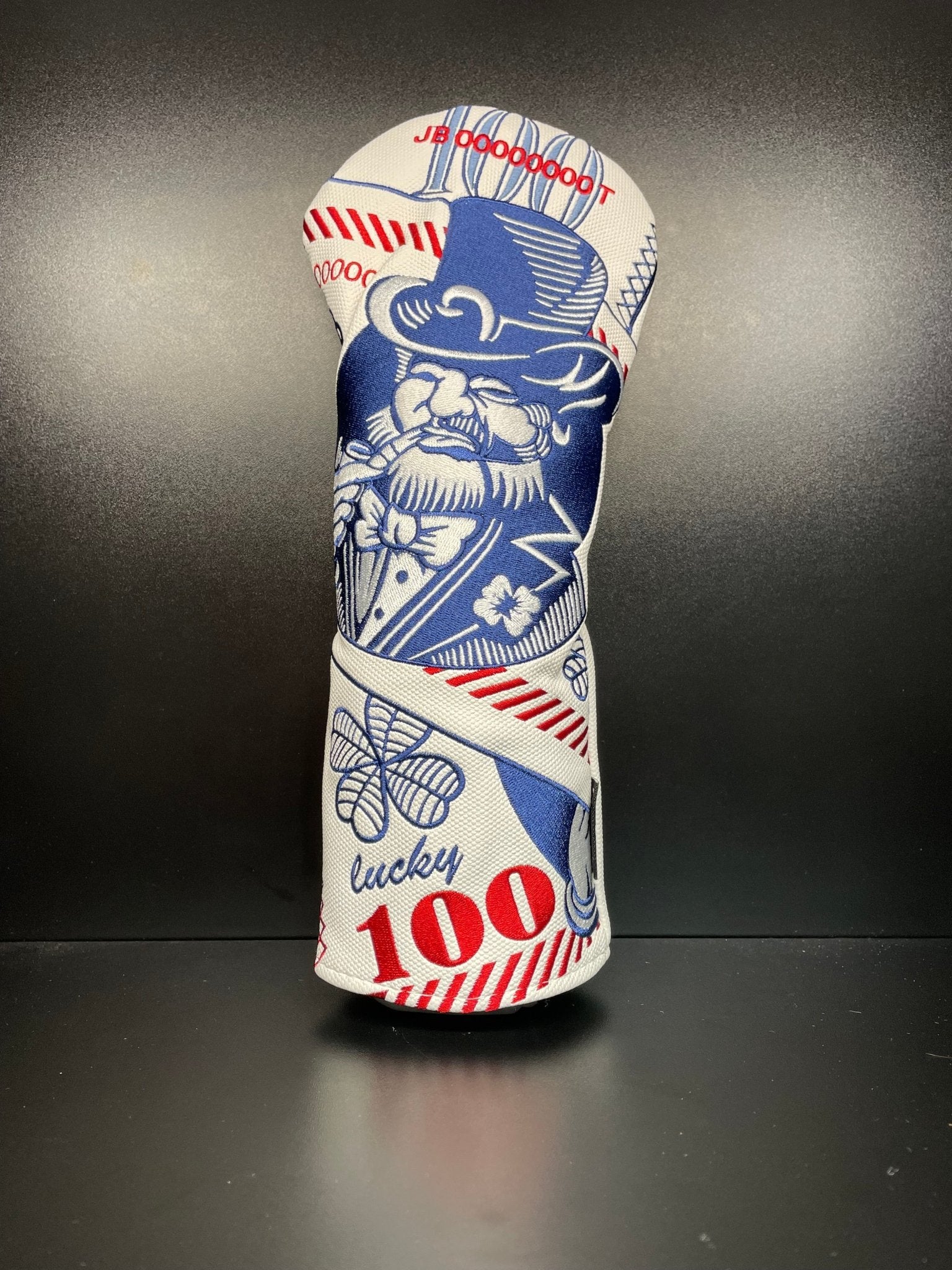 Lucky 100 Headcover - Black Girl Golf