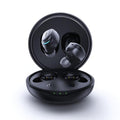 Luxury Earbuds Wireless Bluetooth Earphones Touch Control Stereo Cordless Headset For Android and IOS Smart Phone Headphones With Charging Box - Black Girl Golf