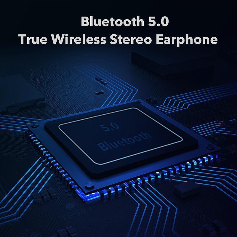 Luxury Earbuds Wireless Bluetooth Earphones Touch Control Stereo Cordless Headset For Android and IOS Smart Phone Headphones With Charging Box - Black Girl Golf