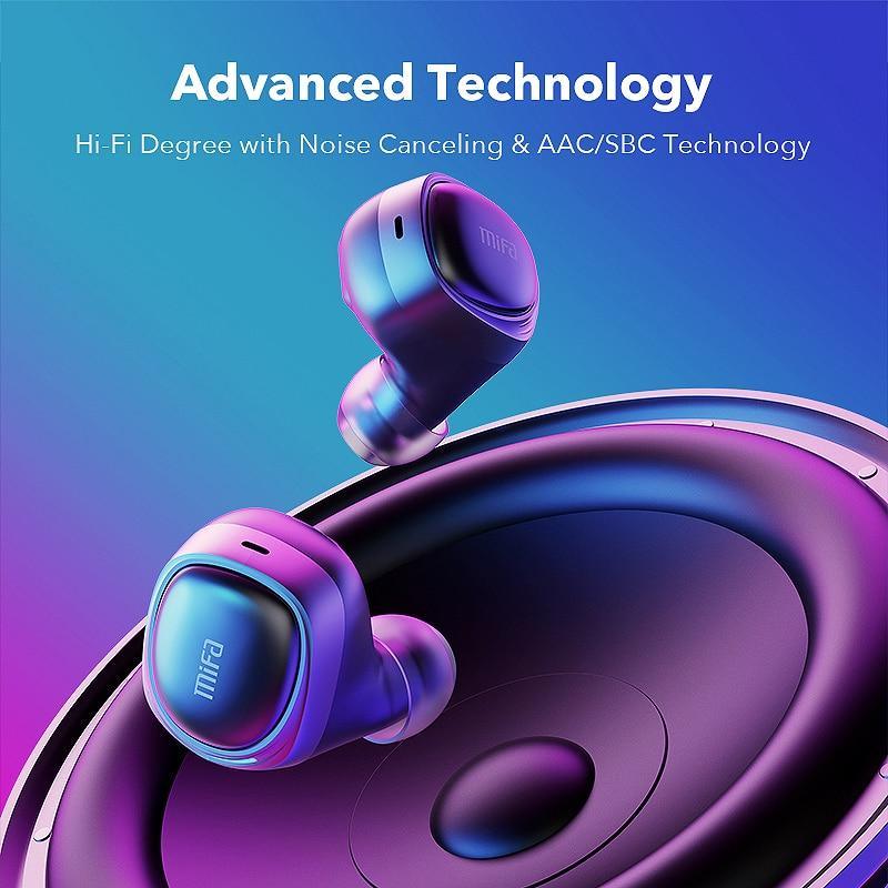 Luxury Earbuds Wireless Bluetooth Earphones Touch Control Stereo Cordless Headset For Android and IOS Smart Phone Headphones With Charging Box - Black Girl Golf