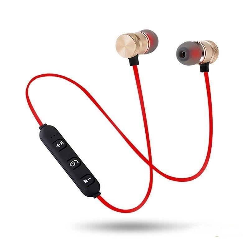 Luxury Modern New 5.0 Bluetooth Earphone Sports Neckband Magnetic Wireless earphones Stereo Earbuds Music Metal Headphones With Mic For All Phones - Black Girl Golf
