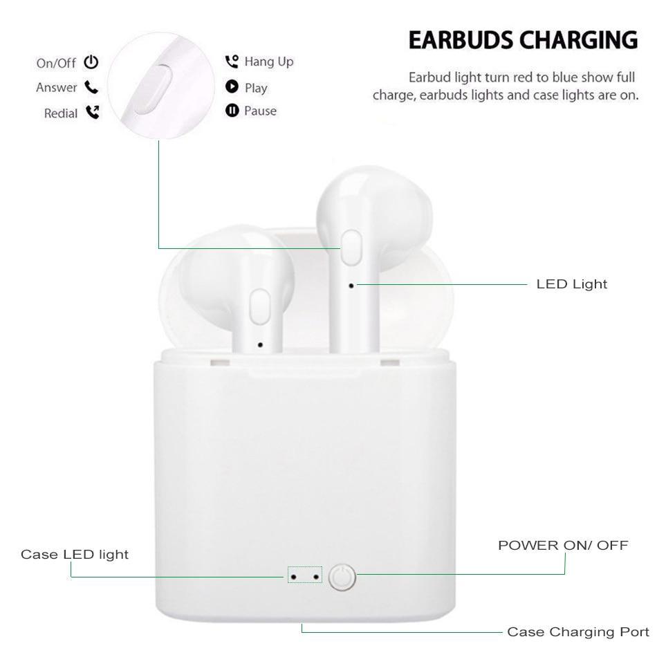 Luxury Modern STEVVEX Wireless Headphone Bluetooth 5.0 Earphone In-Ear Stereo Earbuds Sports Handsfree Headset Binaural call For Cell Phones - Black Girl Golf