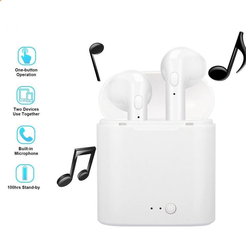 Luxury Modern STEVVEX Wireless Headphone Bluetooth 5.0 Earphone In-Ear Stereo Earbuds Sports Handsfree Headset Binaural call For Cell Phones - Black Girl Golf