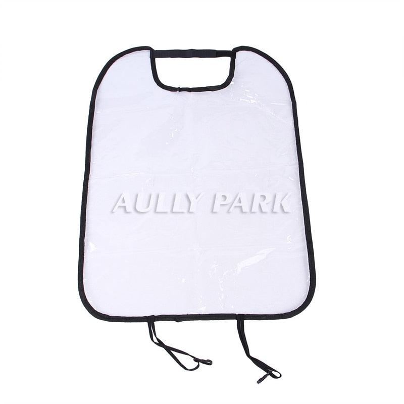 Luxury Seat Back Protectors and Seat Covers with Invisible Strap Car Seat Back Kick Mats Back Seat Protector Cover for Children Kids Baby Auto Seat Cushion Kick Mat Pad Anti Mud Clean Dirt Decals Car Accessories Car Seat Protector for Back Seat - Black Girl Golf