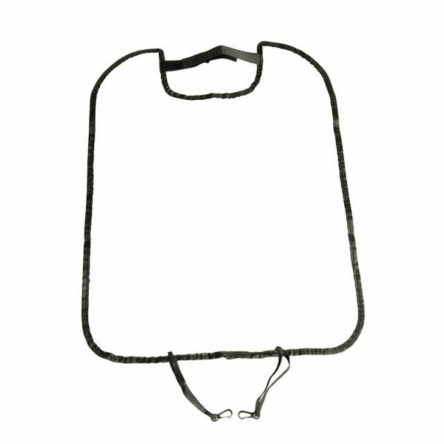 Luxury Seat Back Protectors and Seat Covers with Invisible Strap Car Seat Back Kick Mats Back Seat Protector Cover for Children Kids Baby Auto Seat Cushion Kick Mat Pad Anti Mud Clean Dirt Decals Car Accessories Car Seat Protector for Back Seat - Black Girl Golf