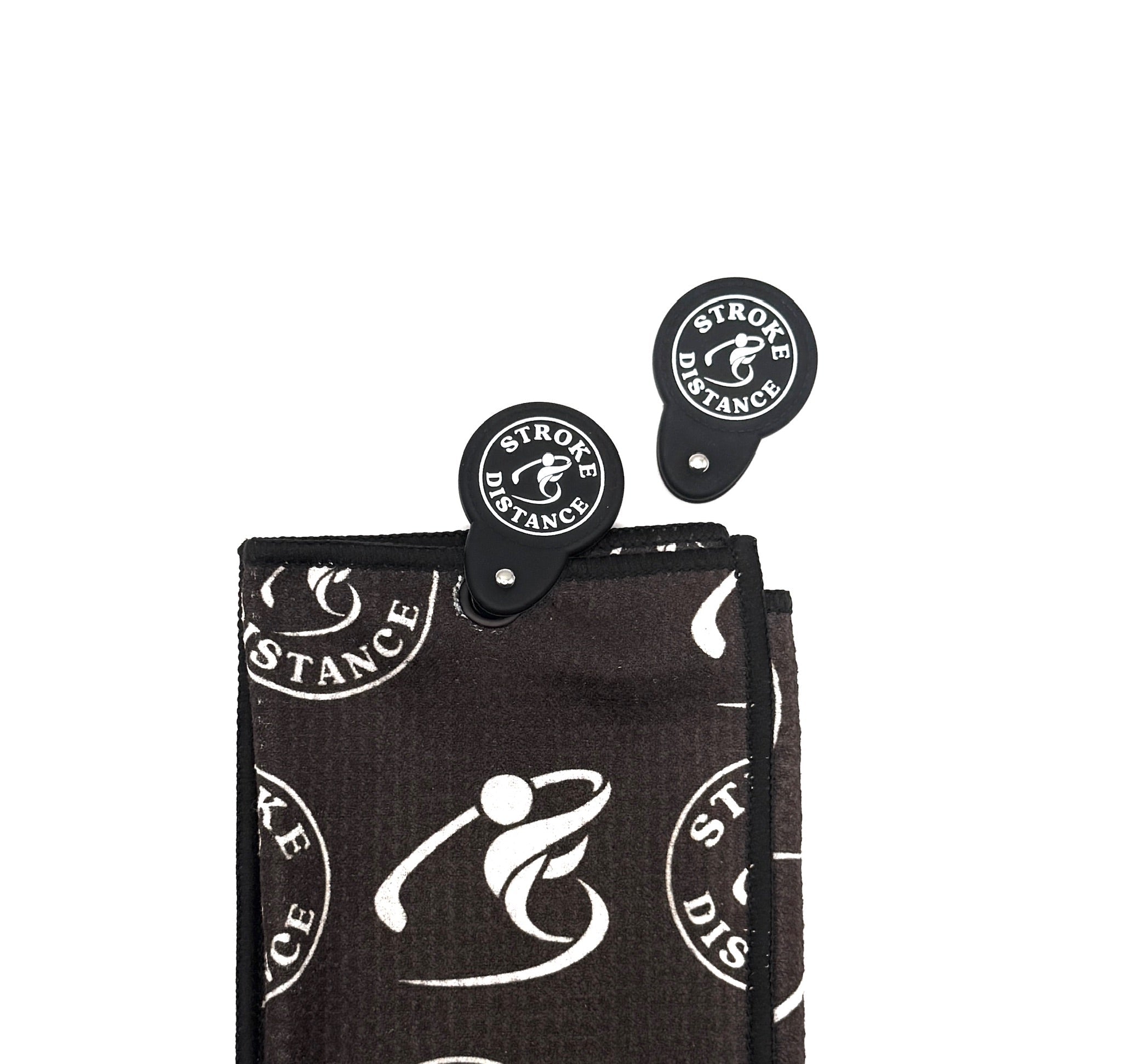MagCaddy Golf Towel Clip - Portable & Convenient - Black Girl Golf