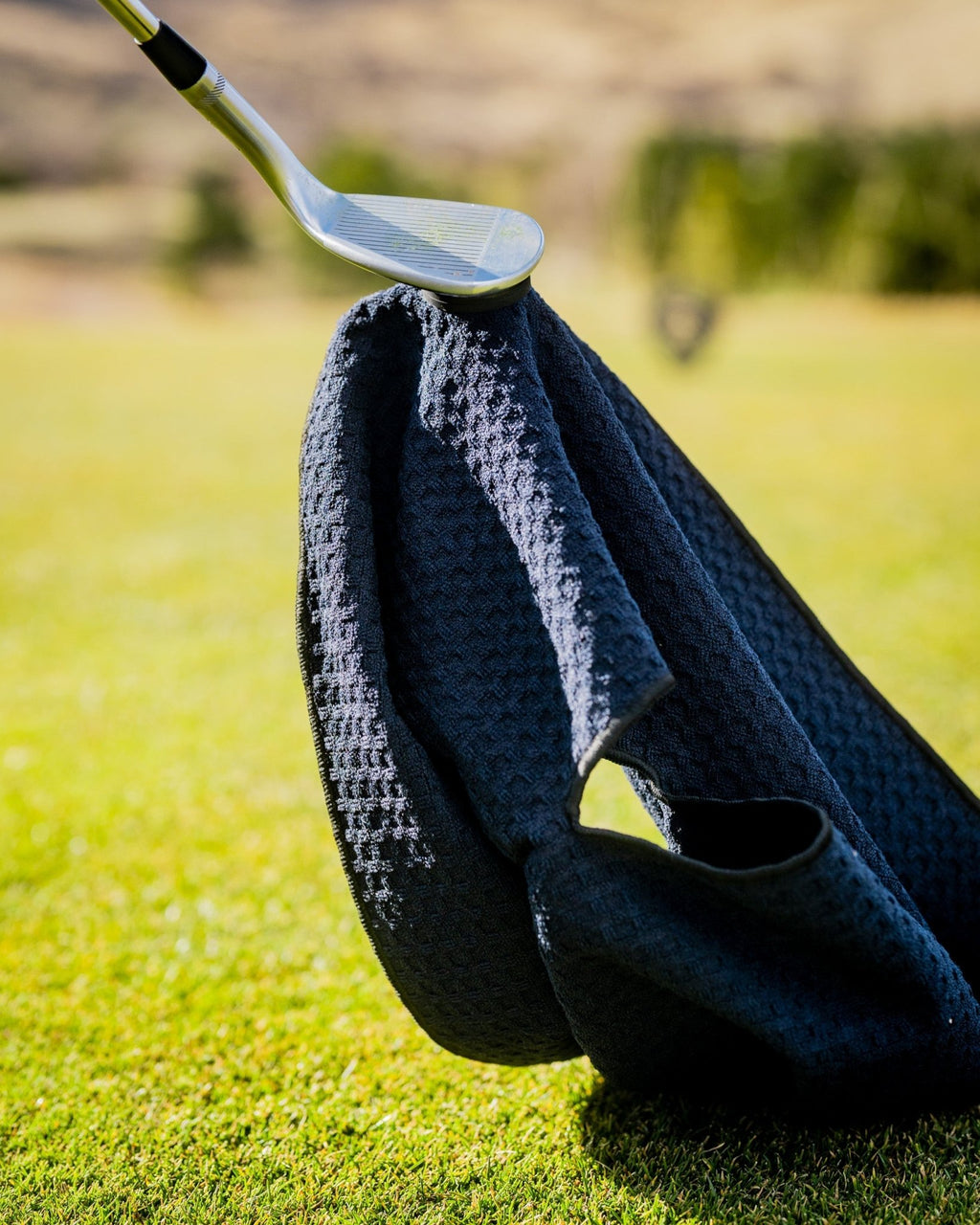 Magnetic Towel - Black - Black Girl Golf