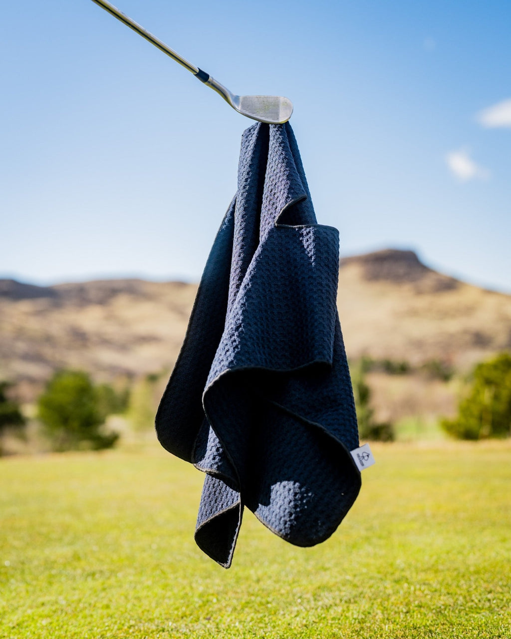 Magnetic Towel - Black - Black Girl Golf