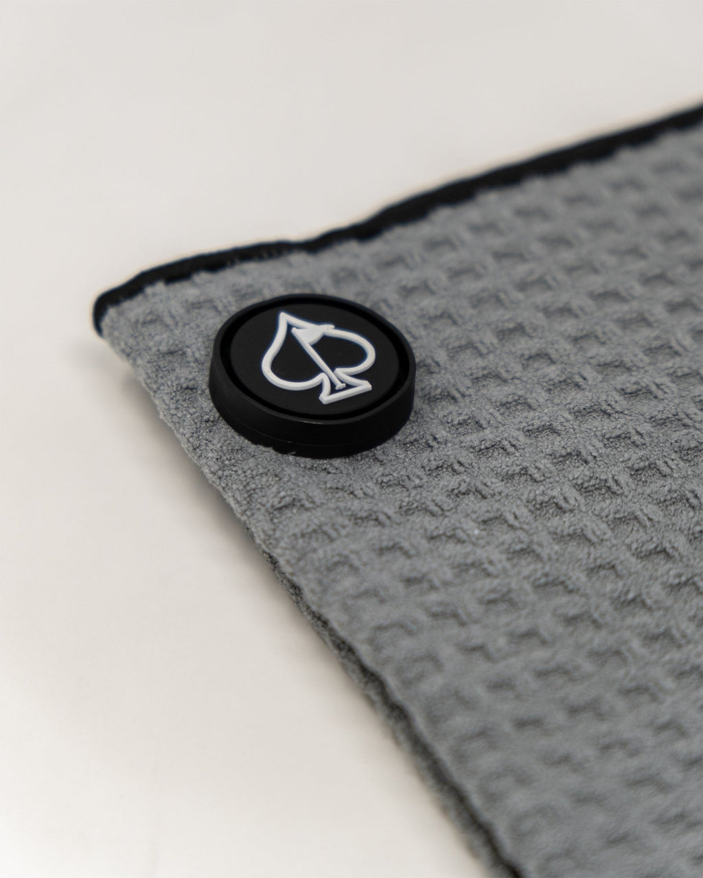 Magnetic Towel - Gray - Black Girl Golf