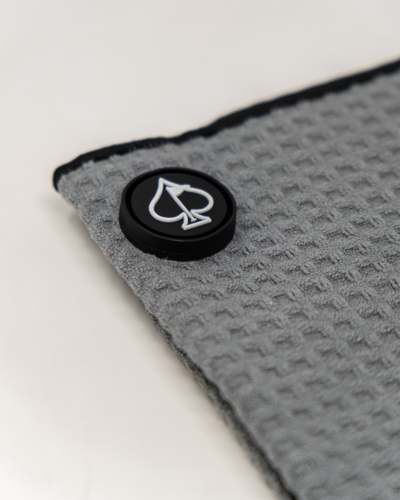 Magnetic Towel - Gray - Black Girl Golf