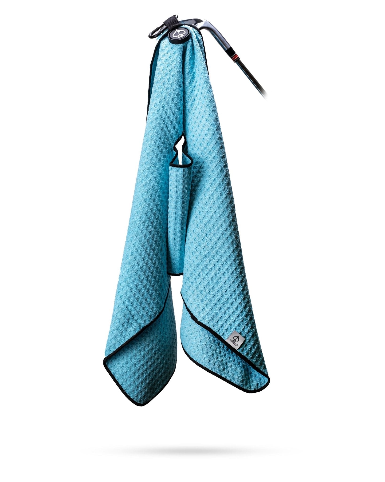 Magnetic Towel - Sky Blue - Black Girl Golf
