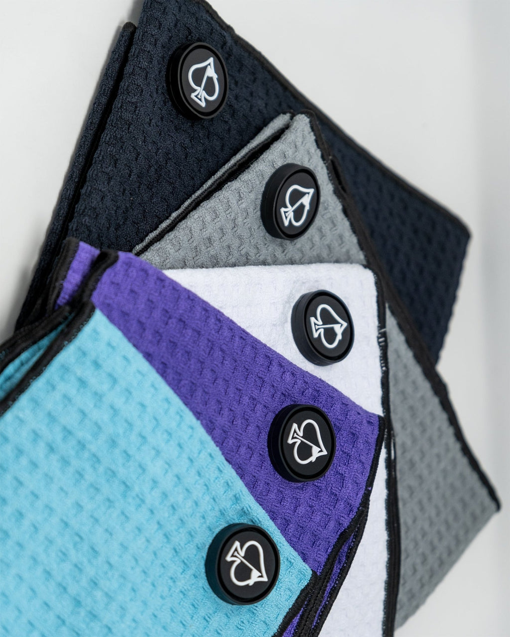 Magnetic Towel - Sky Blue - Black Girl Golf