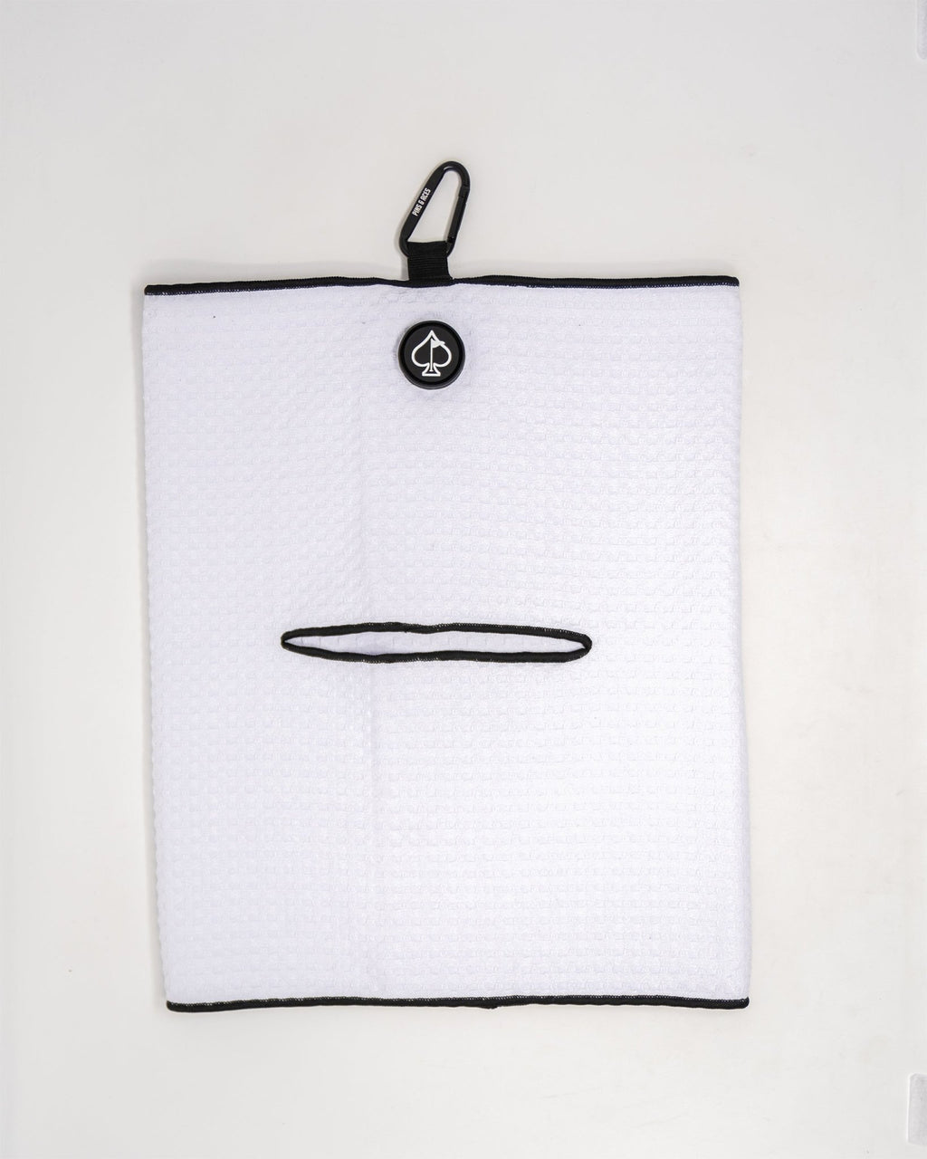 Magnetic Towel - White - Black Girl Golf