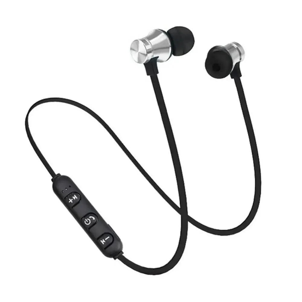 Magnetic Wireless Bluetooth Earphone Music Neckband Sports Earphones For Running & Workout - Black Girl Golf