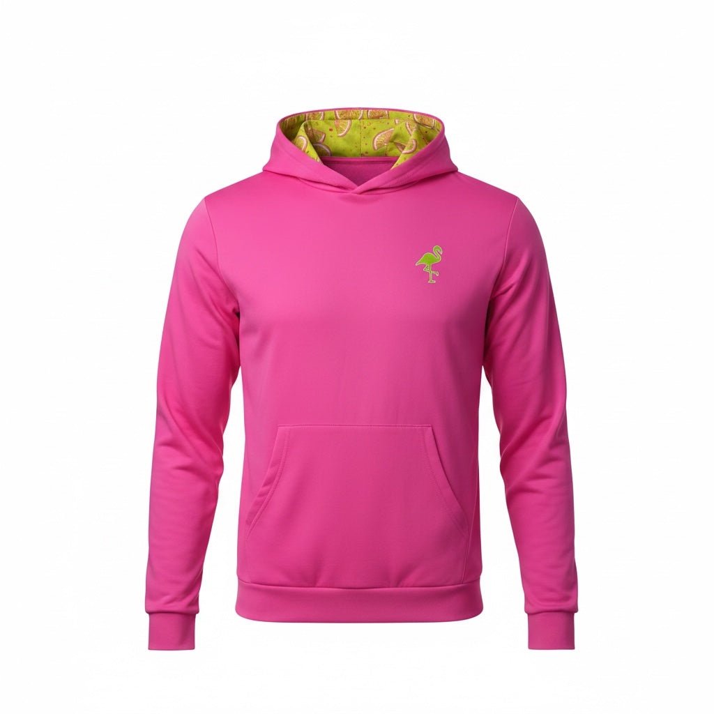 Main Squeeze Performance Hoodie | Lightweight Moisture - Wicking Unisex Athletic Hoodie - Black Girl Golf