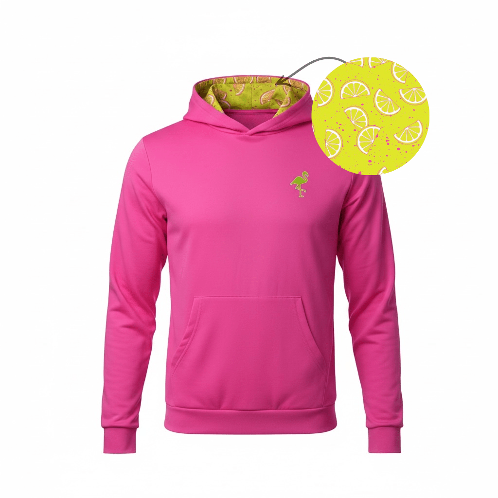 Main Squeeze Performance Hoodie | Lightweight Moisture - Wicking Unisex Athletic Hoodie - Black Girl Golf