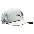 Mallard Golf Hat | Snapback Cap | Built-in Magnetic Ball Marker Holder + Marker Included | Adjustable | Duck - Black Girl Golf