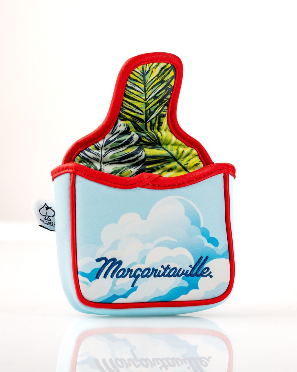 Margaritaville Puddle Jumper - Mallet Putter Cover - Black Girl Golf