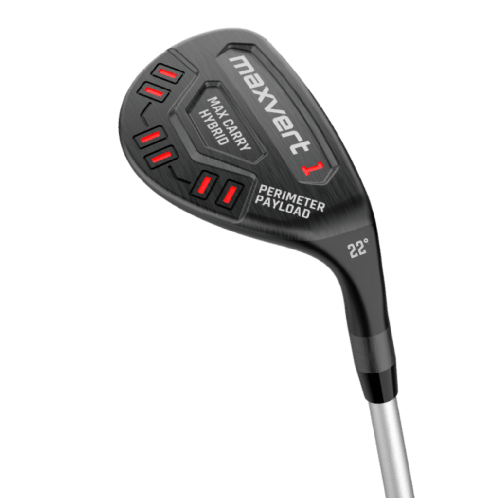 Maxvert 2 Driver and 3 Hybrids Bundle(18/22/26 Degree Hybrids) - Black Girl Golf