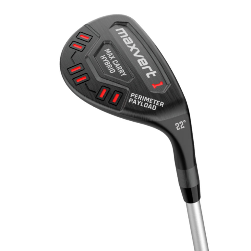 Maxvert 2 Driver and 2 Hybrids Bundle(18&22 Degree Hybrids)