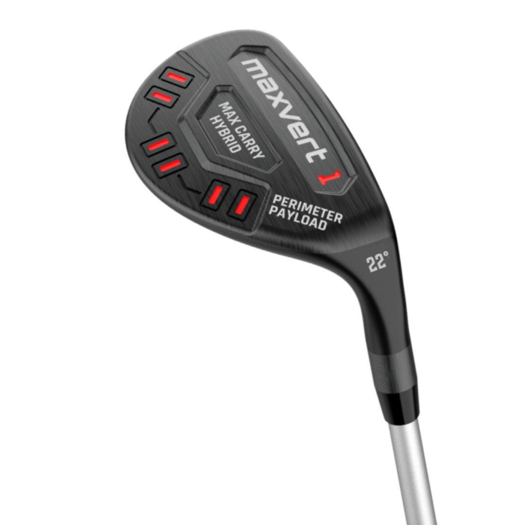 Maxvert 2 Driver and 2 Hybrids Bundle(18&22 Degree Hybrids)