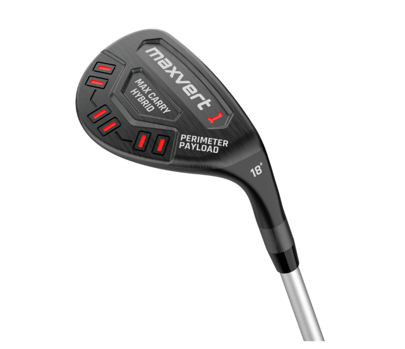 Maxvert 2 Driver and 2 Hybrids Bundle(18&22 Degree Hybrids)