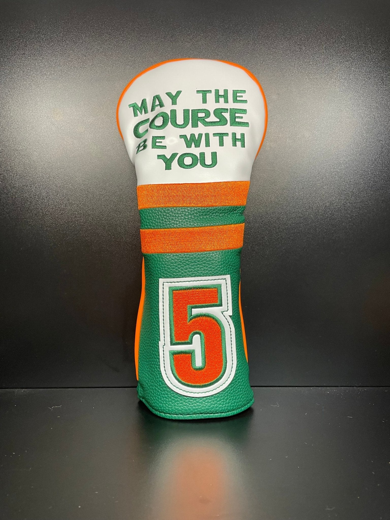 May the Course Headcover - Black Girl Golf