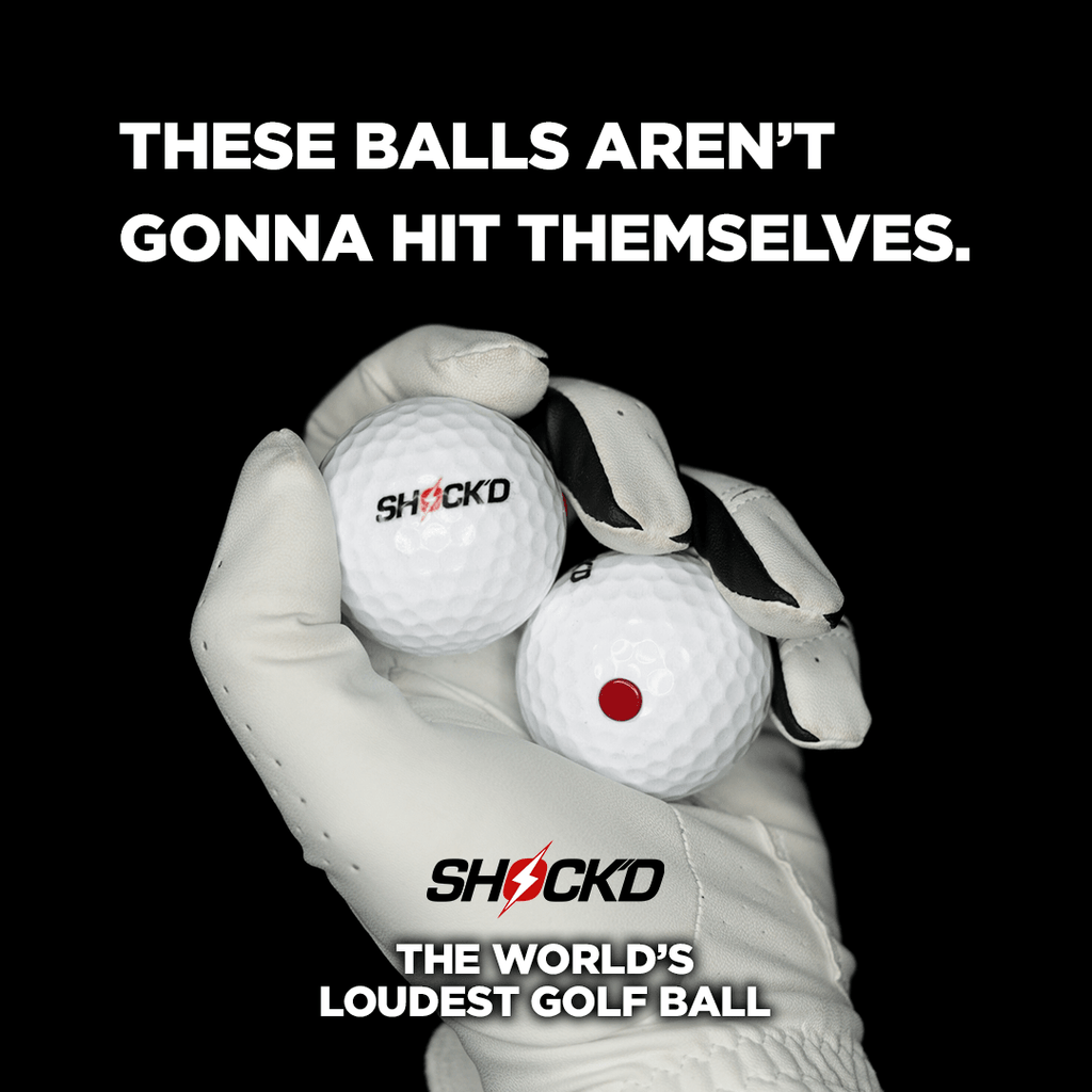 MEGA PACK (4 Red + 4 White) - SHOCK'D Golf Balls - Black Girl Golf