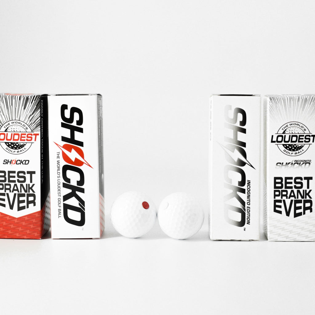 MEGA PACK (4 Red + 4 White) - SHOCK'D Golf Balls - Black Girl Golf