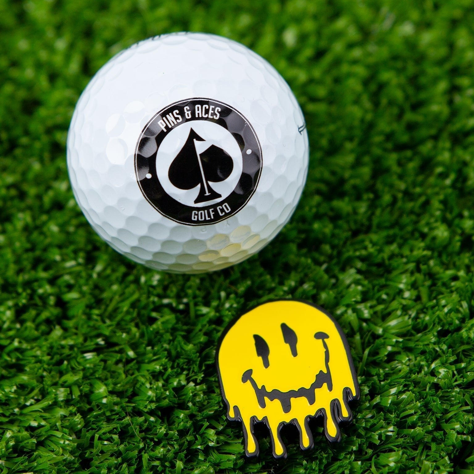 Melting Face Ball Marker - Black Girl Golf