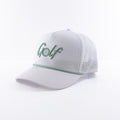 MG Golf Hat - White - Black Girl Golf