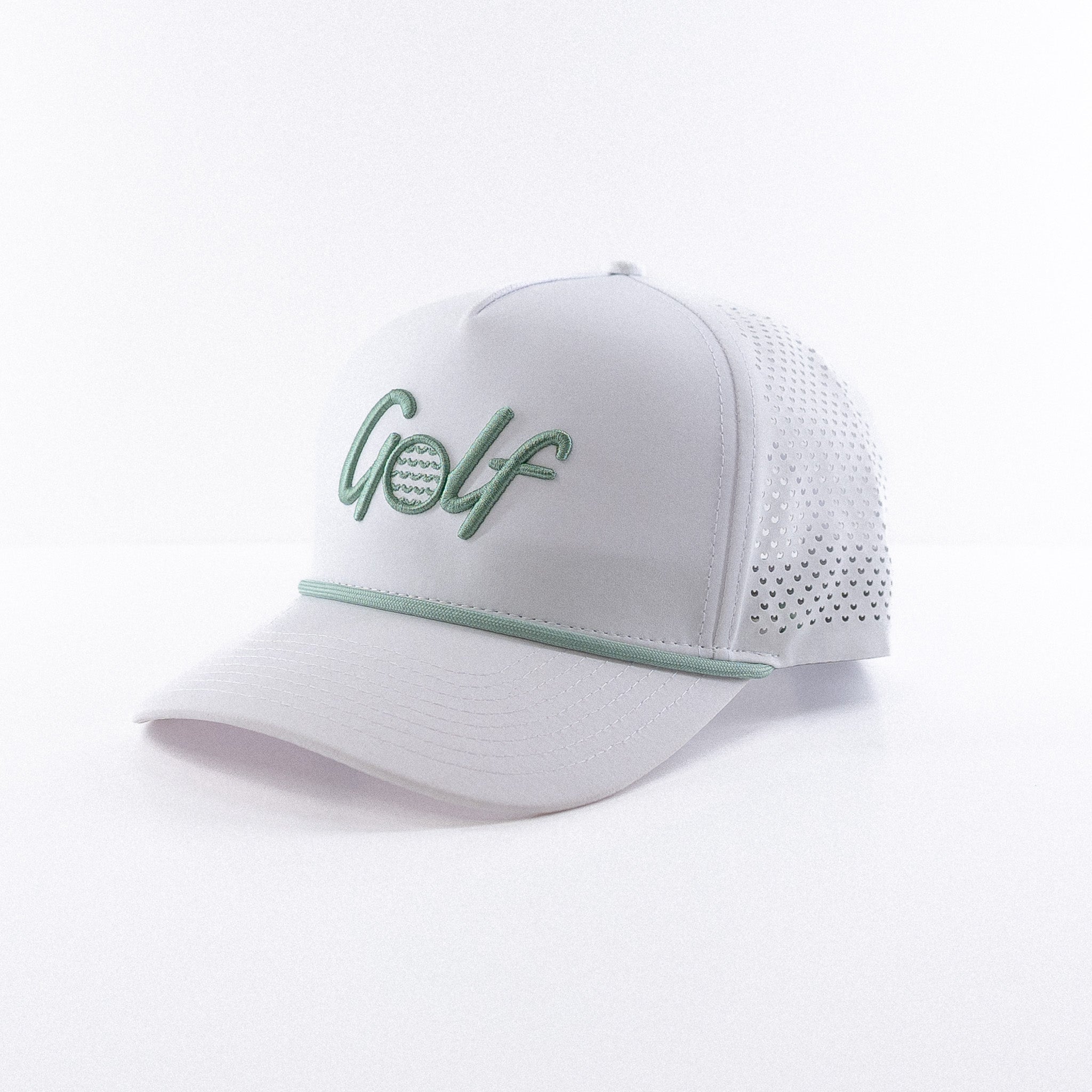 MG Golf Hat - White - Black Girl Golf