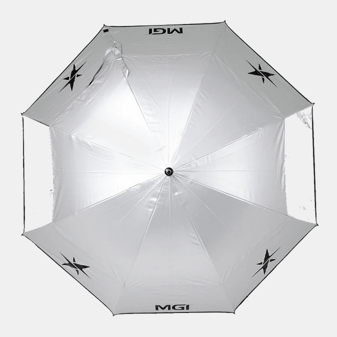 MGI Clear-View Standard Umbrella - Black Girl Golf