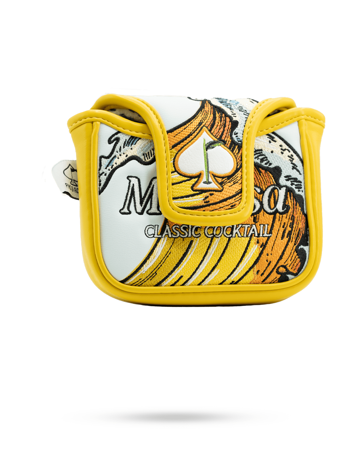 Mimosa - Mallet Putter Cover - Black Girl Golf